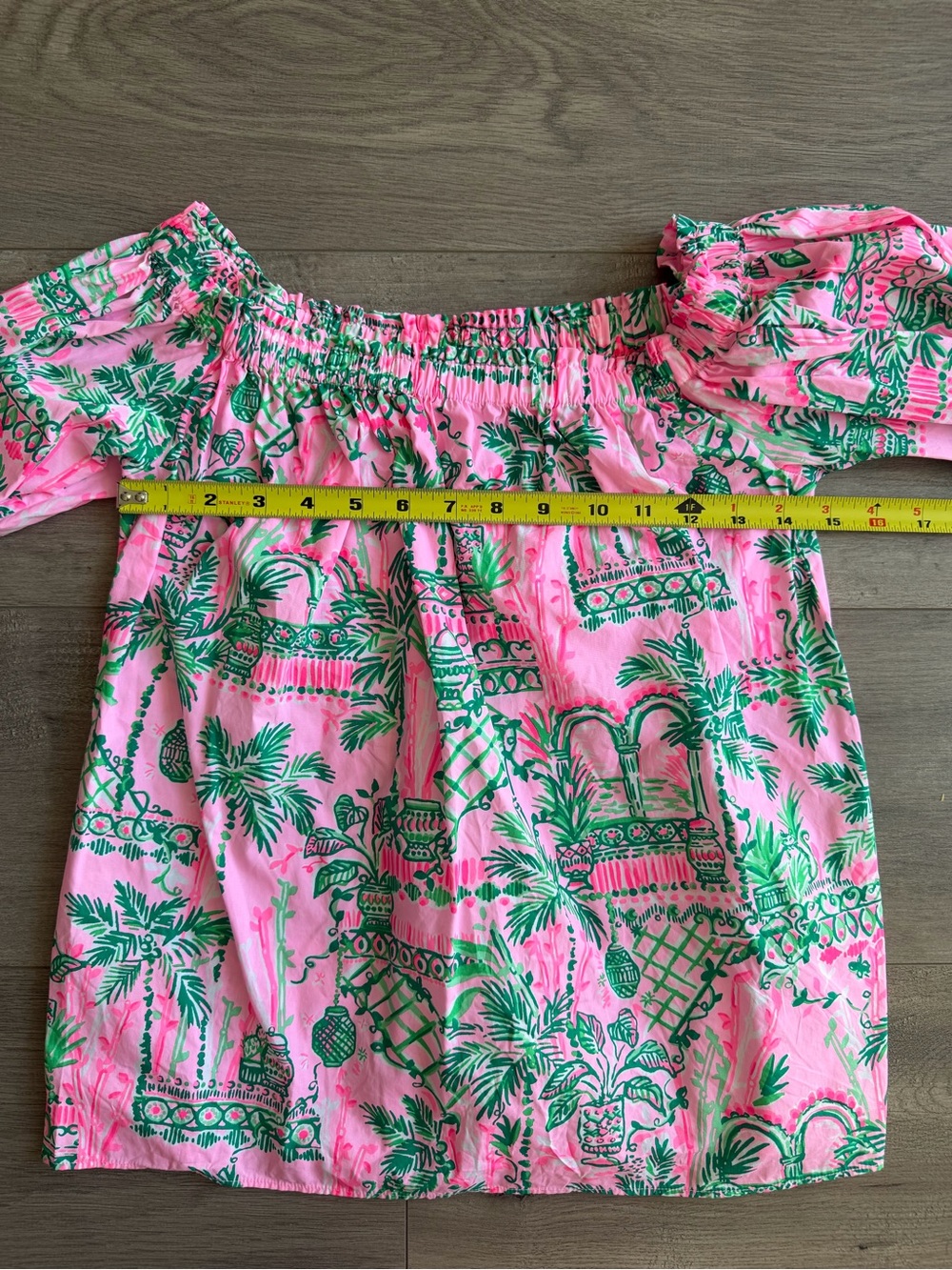 Lilly Pulitzer Winifred Top - size small - Mandevilla Baby Always Worth It - Picture 4 of 5